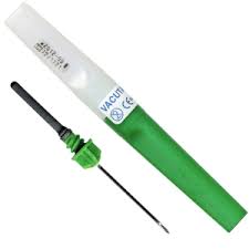 aiguille de prélèvement vacutainer
